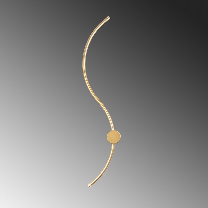 Opviq Lámpara de pared dorada de 90 cm